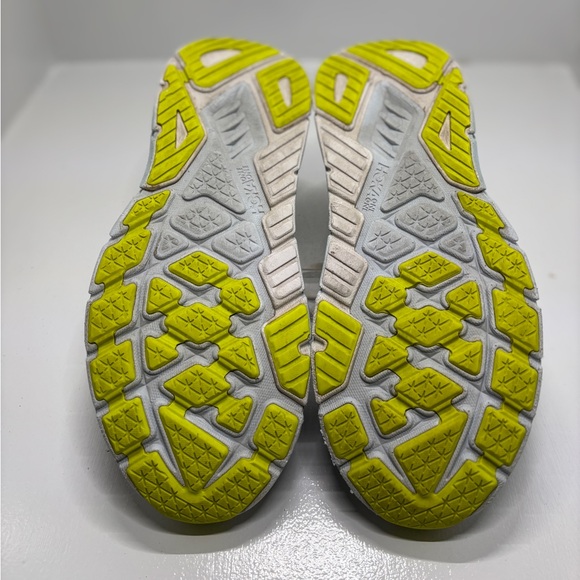 HOKA Arahi 7 Running Shoes Mens 11.5D White Blue Stability Athletic Sneakers - Picture 8 of 15